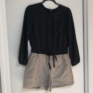 Long sleeve woven romper!